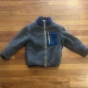 Boys Sherpa zip up Jacket